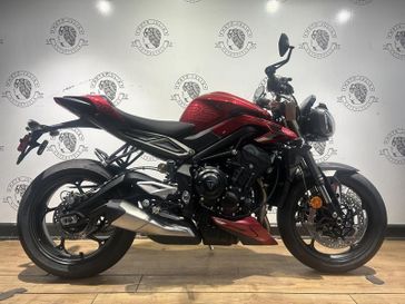 2024 Triumph STREET TRIPLE RS  in a CARNIVAL RED exterior color. BMW Motorcycles of New Orleans 504-595-6776 pixelmotiondemo.com 