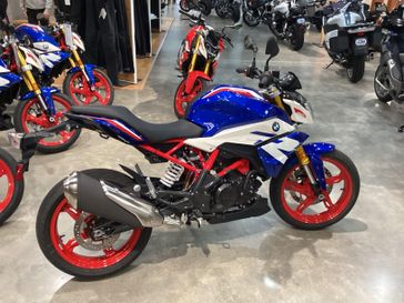 2024 BMW G 310 R in a RACING BLUE METALLIC exterior color. SoSo Cycles 877-344-5251 sosocycles.com 