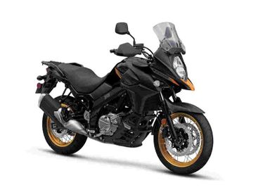 2024 Suzuki V-Strom in a Black exterior color. Greater Boston Motorsports 781-583-1799 pixelmotiondemo.com 