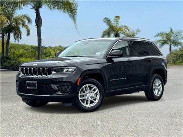 New 2026 Jeep Grand Cherokee Laredo 4x2 in a Diamond Black Crystal Pearl Coat exterior color and Global Blackinterior. Southbay Chrysler Jeep Dodge Ram (424) 404-5521 pixelmotiondemo.com 