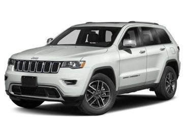 2022 Jeep Grand Cherokee WK Limited in a Bright White Clear Coat exterior color and Blackinterior. Jeep Chrysler Dodge RAM FIAT of Ontario 909-757-0698 jcofontario.com 