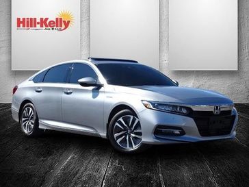 2019 Honda Accord Hybrid Touring in a Gray exterior color. Hill-Kelly Dodge (850) 786-2130 hillkellydodge.com 