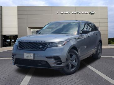 2022 Land Rover Range Rover Velar R-Dynamic S in a Gray exterior color. Ventura Auto Center 866-978-2178 venturaautocenter.com 