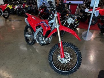 2023 Honda CRF450R  in a RED exterior color. Kent Powersports of Austin 512-268-8609 kps-austin-honda.com 