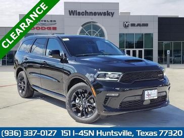 2023 Dodge Durango R/T Plus Rwd in a Diamond Black Clear Coat exterior color and Blackinterior. Wischnewsky Dodge 936-755-5310 wischnewskydodge.com 