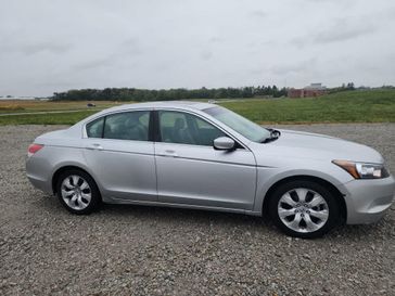 2008 Honda Accord EX-L in a Alabaster Silver Metallic exterior color and Grayinterior. Wilmington Auto Center Chrysler Dodge Jeep Ram (937) 556-6430 wilmingtonautocentercdjr.com 