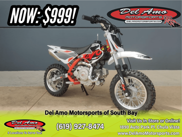 2021 KAYO KMB 60  in a WHITE exterior color. Del Amo Motorsports of South Bay (619) 547-1937 delamomotorsports.com 