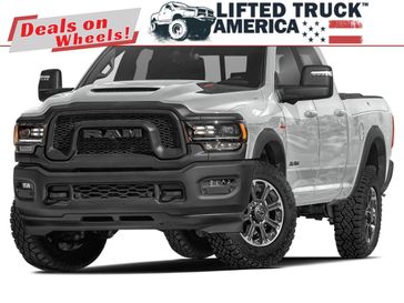 2023 RAM 2500 Tradesman in a Bright White Clear Coat exterior color and Blackinterior. Lifted Truck America 888-267-0644 liftedtruckamerica.com 