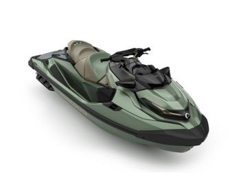 2023 Seadoo PWC GTX LTD 300 AUD GY IBR IDF 23  in a Met Sage exterior color. New England Powersports 978 338-8990 pixelmotiondemo.com 