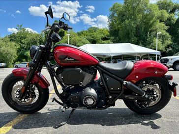 2023 Indian Motorcycle CHIEF BOBBER ABS  in a STRYKER RED METALLIC exterior color. Wagner Motorsports (508) 581-5950 wagnermotorsport.com 