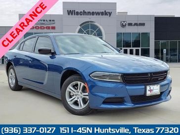 2023 Dodge Charger SXT Rwd in a Frostbite exterior color and Blackinterior. Wischnewsky Dodge 936-755-5310 wischnewskydodge.com 