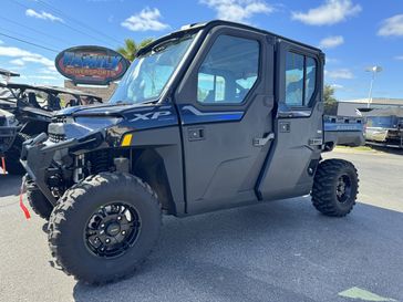 2024 POLARIS RANGER CREW XP 1000 NORTHSTAR EDITION ULTIMATE AZURE CRYSTAL METALLIC in a BLUE exterior color. Family PowerSports (877) 886-1997 familypowersports.com 