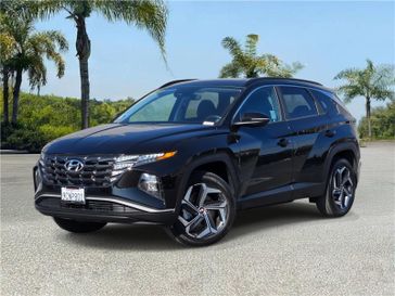 Used 2022 Hyundai Tucson SEL AWD in a Phantom Black exterior color and Blackinterior. Southbay Chrysler Jeep Dodge Ram (424) 404-5521 pixelmotiondemo.com 