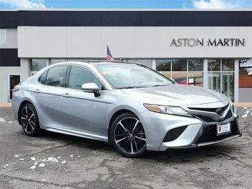 2018 Toyota Camry XSE V6 in a Silver exterior color and Blackinterior. Glenview Luxury Imports 847-904-1233 glenviewluxuryimports.com 