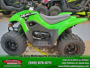 2024 Kawasaki KSF90BRFNL-GN1  in a LIME GREEN exterior color. Del Amo Motorsports of Orange County (949) 416-2102 delamomotorsports.com 