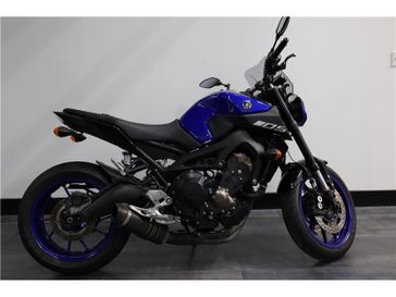 2019 Yamaha MT 09 in a Blue exterior color. New England Powersports 978 338-8990 pixelmotiondemo.com 