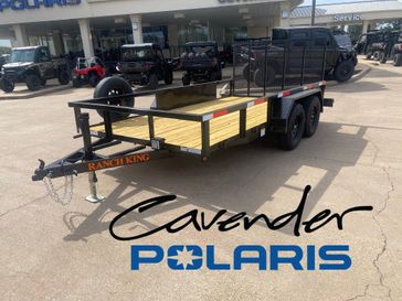 New 2026 Ranch King TC Series Tandem Axle Utility Trailer 7000# GVWR TC14610-70EFMR