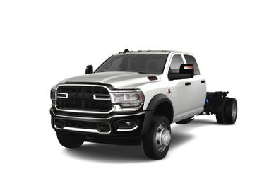 2023 RAM 4500 Tradesman Chassis Crew Cab 4x2 84' Ca in a Bright White Clear Coat exterior color and Diesel Gray/Blackinterior. McPeek's Chrysler Dodge Jeep Ram of Anaheim 888-861-6929 mcpeeksdodgeanaheim.com 