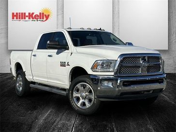 2018 RAM 2500 Laramie in a Bright White Clear Coat exterior color and Lt Frost Beige/Browninterior. Hill-Kelly Dodge (850) 786-2130 hillkellydodge.com 