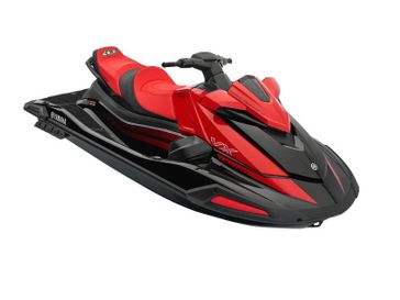 2024 Yamaha VX DELUXE W/AUDIO  in a Torch Red exterior color. Parkway Cycle (617)-544-3810 parkwaycycle.com 