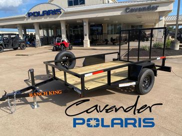 New 2026 Ranch King Weekender Single Axle Utility Trailer 10'x6' WT106-24FMR