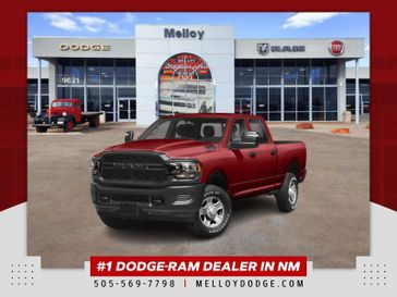 2024 RAM 2500 Tradesman in a Flame Red Clear Coat exterior color and Blackinterior. Lifted Truck America 888-267-0644 liftedtruckamerica.com 