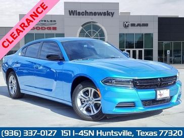 2023 Dodge Charger SXT Rwd in a B5 Blue exterior color and Blackinterior. Wischnewsky Dodge 936-755-5310 wischnewskydodge.com 