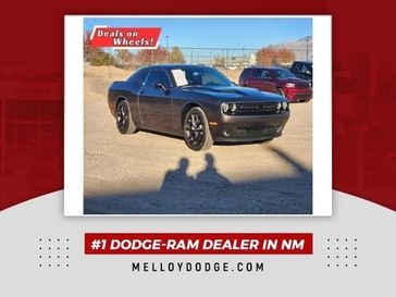 2023 Dodge Challenger SXT in a Granite Crystal Metallic Clear Coat exterior color and Blackinterior. Melloy Dodge RAM FIAT 505-588-4459 melloydodge.com 