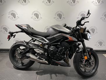 2024 Triumph STREET TRIPLE RS  in a SILVER ICE exterior color. BMW Motorcycles of New Orleans 504-595-6776 motojulia.com 