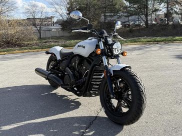 2025 INDIAN MOTORCYCLE SCOUT BOBBER SIXTY LIMITED GHOST WHTE SMOKE 