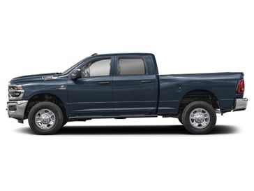 New 2026 RAM 2500 Tradesman in a Forged Blue Metallic exterior color and Blackinterior. Perkins La Junta 719-383-2250 perkinslajunta.com 