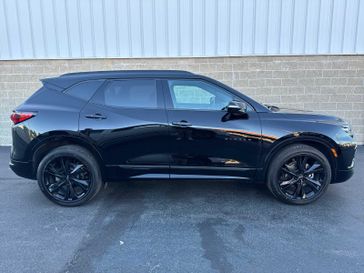 2020 Chevrolet Blazer RS in a Black exterior color and Jet Blackinterior. Wilmington Auto Center Chrysler Dodge Jeep Ram (937) 556-6430 wilmingtonautocentercdjr.com 