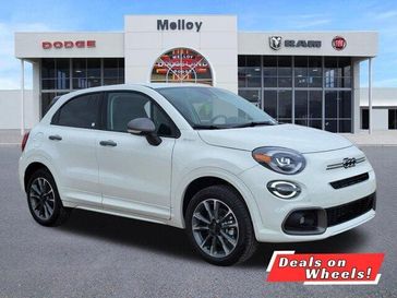 2023 Fiat 500x Sport Awd in a Bianco Gelato (White Clear Coat) exterior color and Blackinterior. Melloy Dodge RAM FIAT 505-588-4459 melloydodge.com 