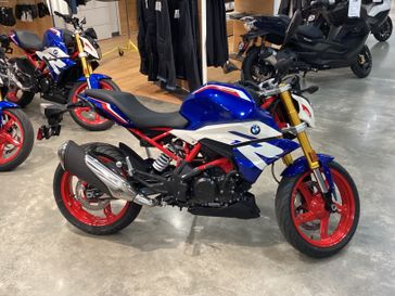 2024 BMW G 310 R in a RACING BLUE METALLIC exterior color. SoSo Cycles 877-344-5251 sosocycles.com 