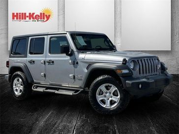 2020 Jeep Wrangler Unlimited Sport S in a Billet Silver Metallic Clear Coat exterior color and Blackinterior. Hill-Kelly Dodge (850) 786-2130 hillkellydodge.com 