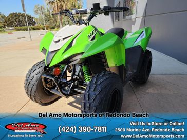 2023 Kawasaki KSF90BPFNL  in a LIME GREEN exterior color. Del Amo Motorsports of Redondo Beach (424) 304-1660 delamomotorsports.com 