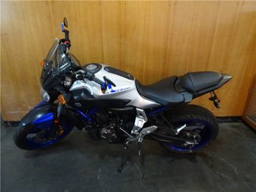 2016 Yamaha FZ 07 in a Gray Blue exterior color. Parkway Cycle (617)-544-3810 parkwaycycle.com 