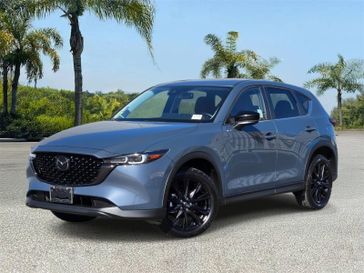Used 2023 Mazda CX-5 2.5 S Carbon Edition AWD in a Polymetal Gray exterior color and Redinterior. Southbay Chrysler Jeep Dodge Ram (424) 404-5521 pixelmotiondemo.com 