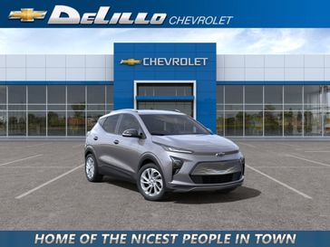 2023 Chevrolet Bolt EUV LT in a Gray Ghost Metallic exterior color and Jet Blackinterior. BEACH BLVD OF CARS beachblvdofcars.com 