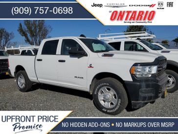 2019 RAM 2500 Tradesman in a Bright White Clear Coat exterior color and Diesel Gray/Blackinterior. Ontario Auto Center ontarioautocenter.com 