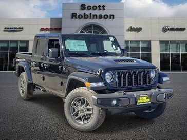 New 2026 Jeep Gladiator Sport S in a Black exterior color and Blackinterior. Southbay Chrysler Jeep Dodge Ram (424) 404-5521 pixelmotiondemo.com 