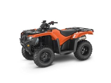 2024 Honda FourTrax Rancher in a Solstice Orance exterior color. Central Mass Powersports (978) 582-3533 centralmasspowersports.com 
