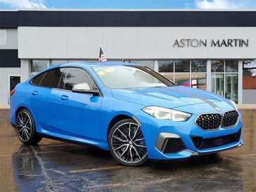 2021 BMW 2 Series M235i Gran Coupe xDrive in a Misano Blue Metallic exterior color and Blackinterior. Lotus of Glenview 847-904-1233 lotusofglenview.com 