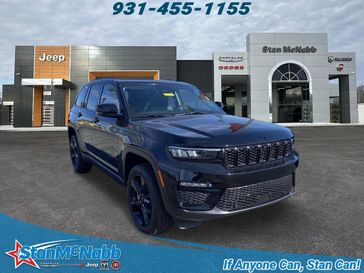 2024 Jeep Grand Cherokee Limited 4x4 in a Diamond Black Crystal Pearl Coat exterior color and Global Blackinterior. Stan McNabb Chrysler Dodge Jeep Ram FIAT 931-408-9662 