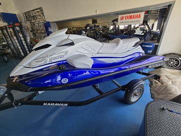 2025 YAMAHA GP SVHO WAUDIO WHITE AND RACING BLUE 