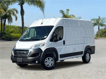 New 2026 RAM Promaster 1500 Slt Cargo Van High Roof 136' Wb in a Bright White Clear Coat exterior color and Blackinterior. Southbay Chrysler Jeep Dodge Ram (424) 404-5521 pixelmotiondemo.com 