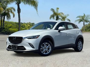 Used 2021 Mazda CX-3 Sport FWD in a Ceramic Metallic exterior color and Blackinterior. Southbay Chrysler Jeep Dodge Ram (424) 404-5521 pixelmotiondemo.com 