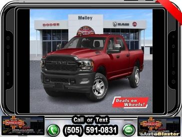 2024 RAM 2500 Tradesman Crew Cab 4x2 8' Box in a Flame Red Clear Coat exterior color and Blackinterior. Melloy Dodge RAM FIAT 505-588-4459 melloydodge.com 