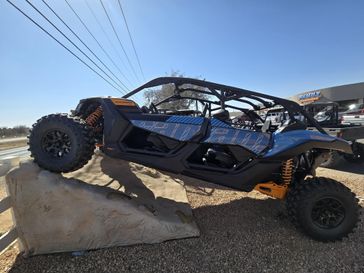 2025 Can-Am MAVERICK X3 MAX DS TURBO SCANDI BLUE AND ORANGE CRUSH