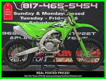 New 2025 Kawasaki KX 450X 